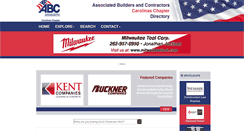 Desktop Screenshot of carolinasbuildersbuyersguide.com